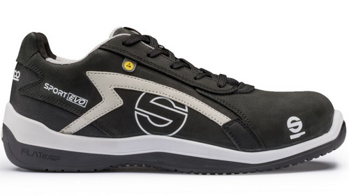 SPARCO SPORT EVO S3 Ботинки механика,черные с серым, замша, р-р 45 SPARCO SPORT EVO S3 Ботинки механика,черные с серым, замша, р-р 45