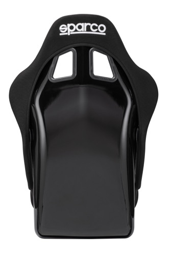 SPARCO EVO QRT Сиденье для автоспорта, черное, FIA, вес 7.3 кг, размер M.