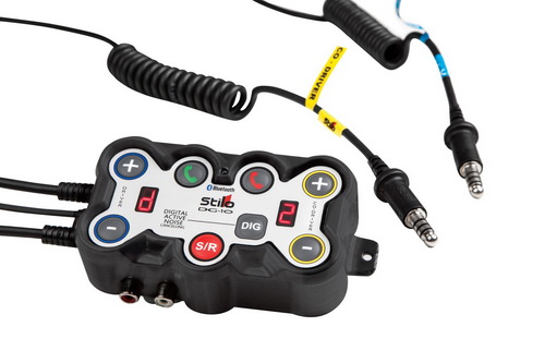 STILO DG-10 Интерком пилот-штурман, цифровая связь, Bluetooth модуль.