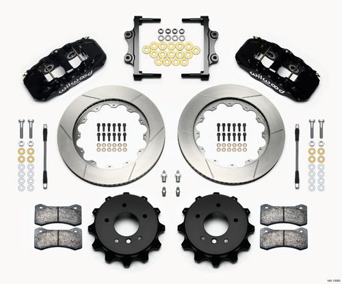 WILWOOD BMW E90 325i/328i/330i/335i Комплект тормозной системы зад, 4 поршневой, черный WILWOOD BMW E90 325i/328i/330i/335i Комплект тормозной системы зад, 4 поршневой, черный