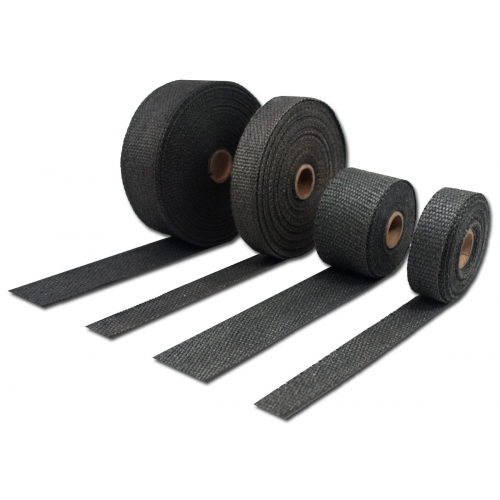 THERMO-TEC Термолента 2,54 cм * 15,24 м, до 1090°С, графитовая черная