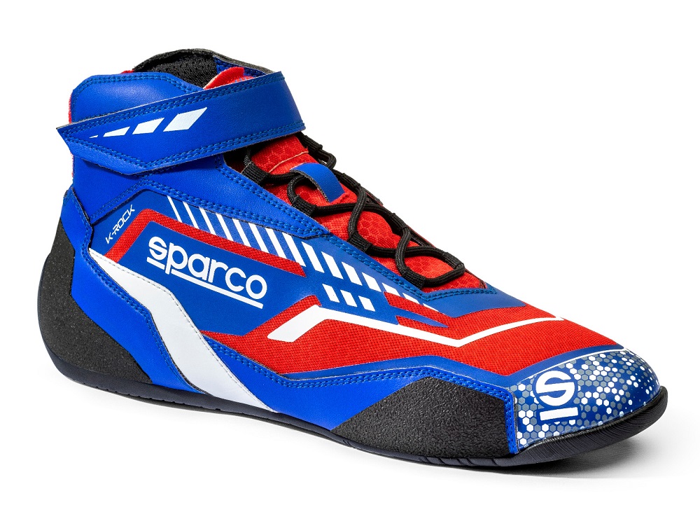 SPARCO K-ROCK Ботинки для картинга,синие с красным, р-р 43