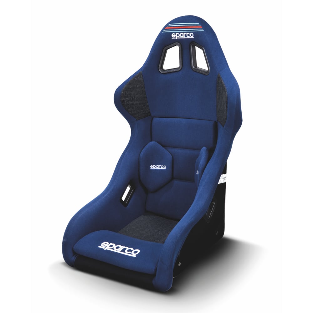 SPARCO MARTINI RACING PRO2000 QRT Сиденье для автоспорта, FIA 8855-1999, синее, вес 8 кг, размер L