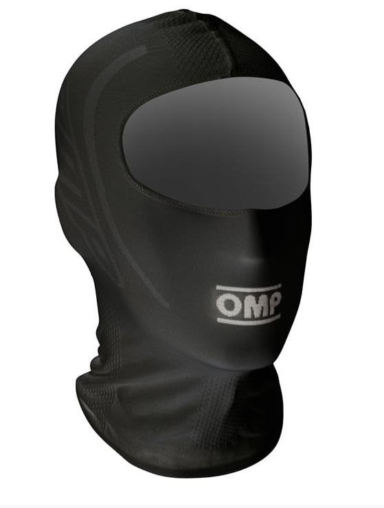 OMP KS Подшлемник для картинга, материал Dryarn, открытый, чёрный