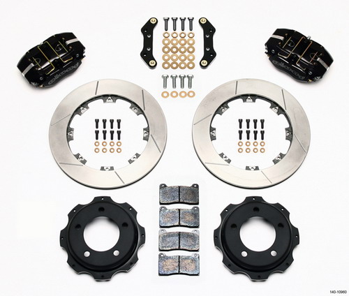 WILWOOD BMW E36 Комплект тормозной системы зад, 4 поршн. черн