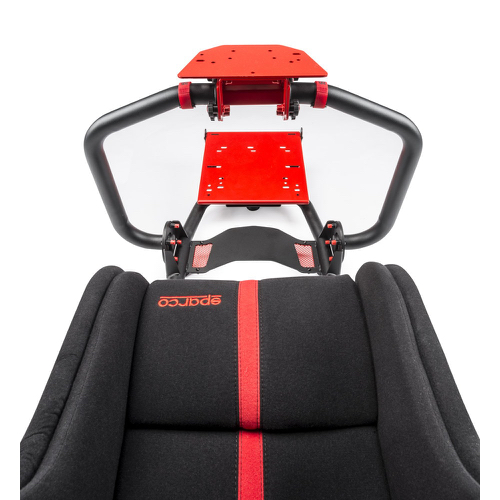 SPARCO Игровой симулятор (кресло+каркас) EVOLVE - C с карбоновым сиденьем, красно-черный, комплект SPARCO Игровой симулятор (кресло+каркас) EVOLVE - C с карбоновым сиденьем, красно-черный, комплект