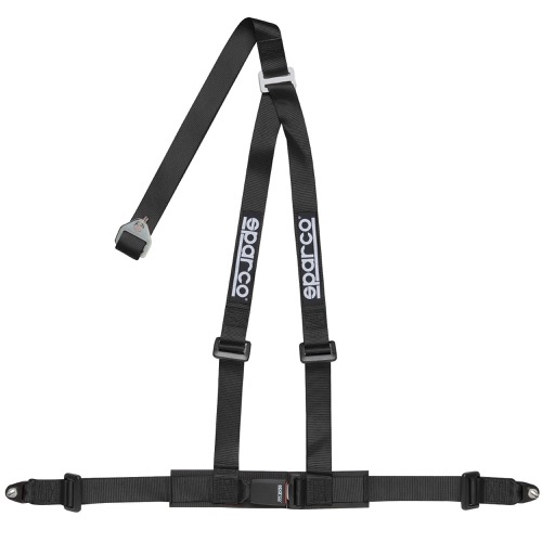 SPARCO Ремни BV1 3х точечные 2", тюнинг, омологация ECE, болт, черные