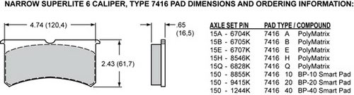 WILWOOD Суппорт Billet Narrow Superlite 4 R, 4 поршня, диск 1,1, поршни 1,25/1,25, полиров, левый