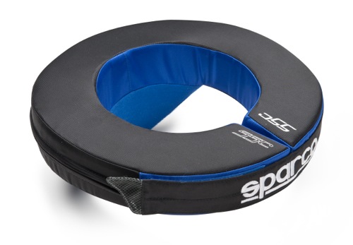 SPARCO защита шеи карт, анатомическая, детская,  черно-синяя