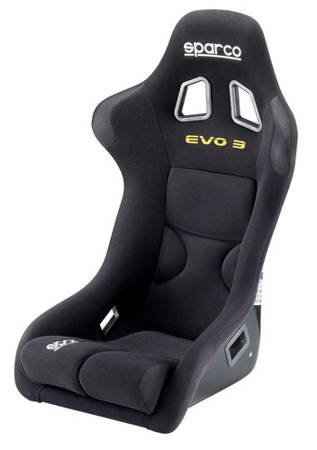 SPARCO EVO 3 (XL) Обшивка сидения, черная