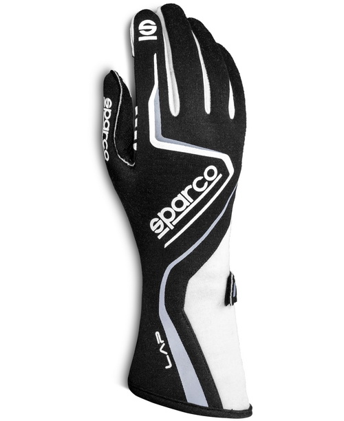 SPARCO LAP RG-5 Перчатки для автоспорта, FIA 8856-2000, белым c черным, р-р 12