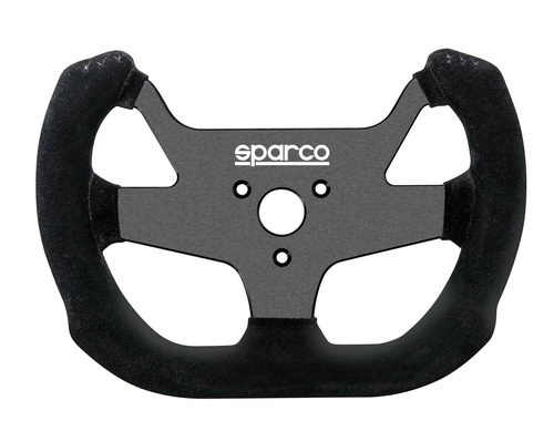SPARCO F10 C Руль алюминиевый черный, замша, овальный, 270 мм