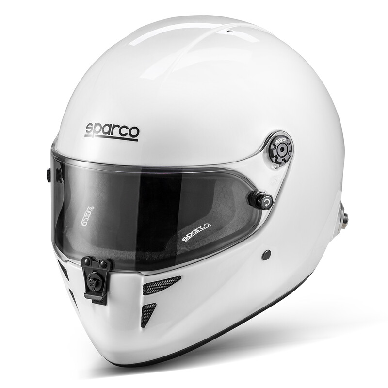SPARCO STEALTH RF Шлем для автоспорта, (FIA 8859-2024), белый, р-р XL (61)