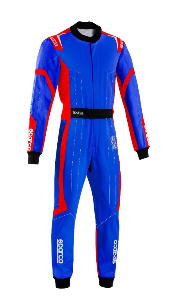 SPARCO THUNDER ADVANCED Комбинезон для картинга, FIA 8877-2022 синий c красным, р-р L