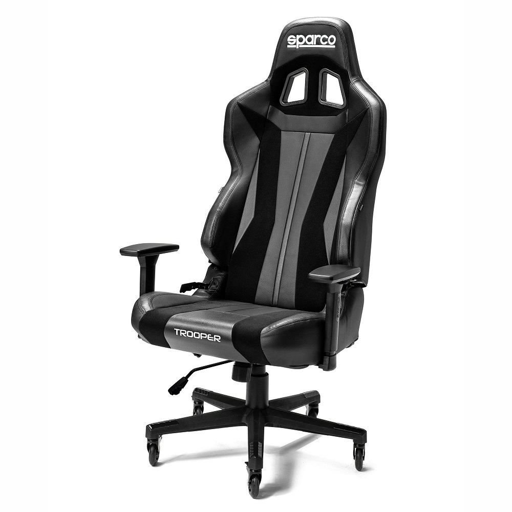 SPARCO TROOPER, Кресло игровое, черное