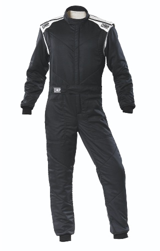 OMP FIRST-S Комбинезон для автоспорта, черный, р-р 52