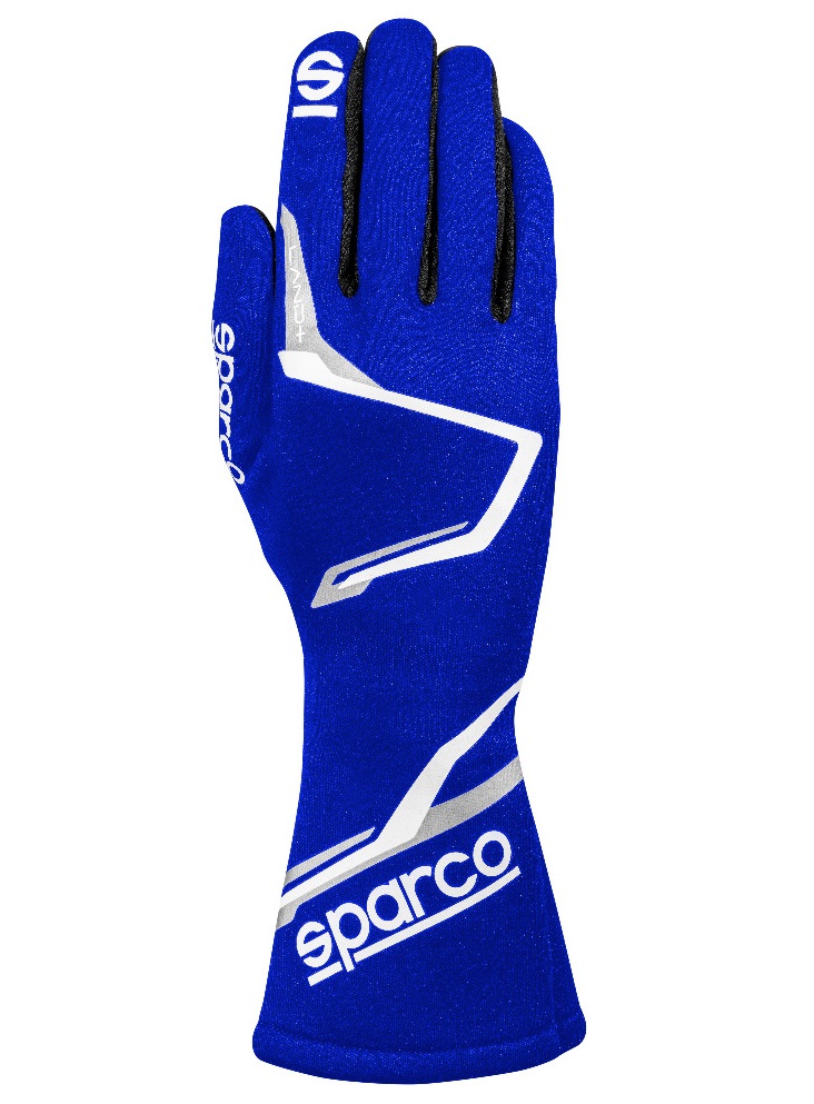SPARCO LAND+ Перчатки для автоспорта, FIA 8856-2018, синие, р-р 09