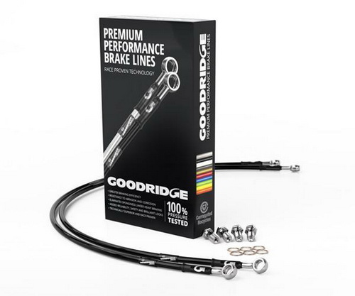 GOODRIDGE DACIA SANDERO (2008-) Армированные тормозные шланги, нержавеющая сталь