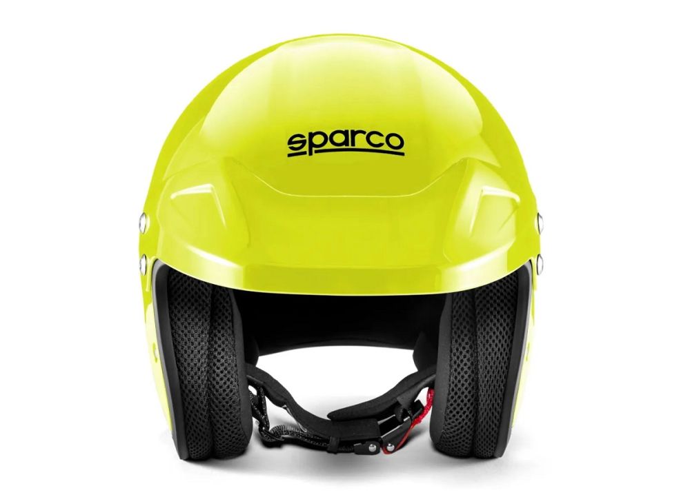 SPARCO J-PRO Шлем открытый для автоспорта, сертифицирован (ECE 22.06), жёлтый, размер L