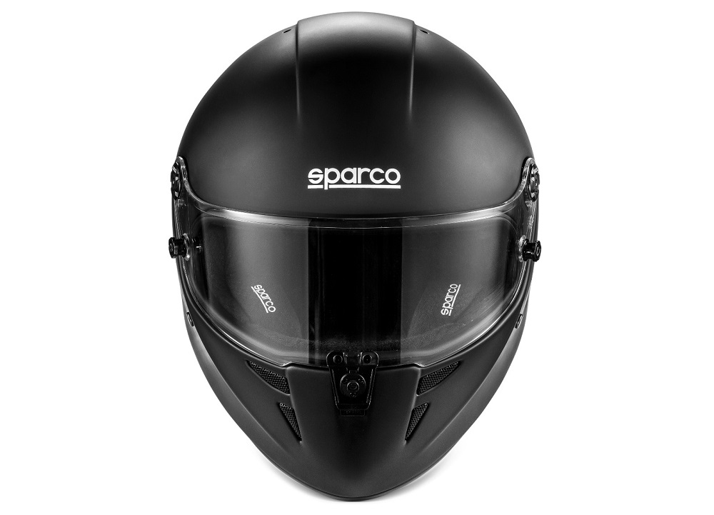 SPARCO STEALTH-K Шлем для картинга (FIA8878-2024), черный, р-р XS (53-54)