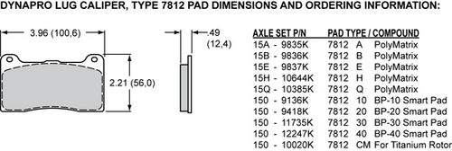 WILWOOD Суппорт тормозной Dynapro Lug SI, 4 поршня, диск 0,81, поршень 1,75/1,75, алюминий