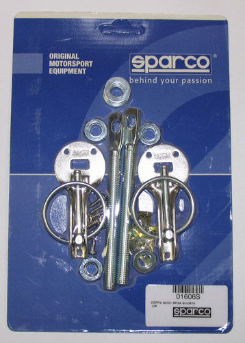 SPARCO Замки капота (нержавеющая сталь)