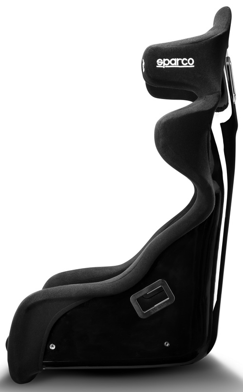 SPARCO PRO ADV QRT Сиденье для автоспорта, FIA 8855-1999,чёрное,  вес 9,3 кг., размер M/L.