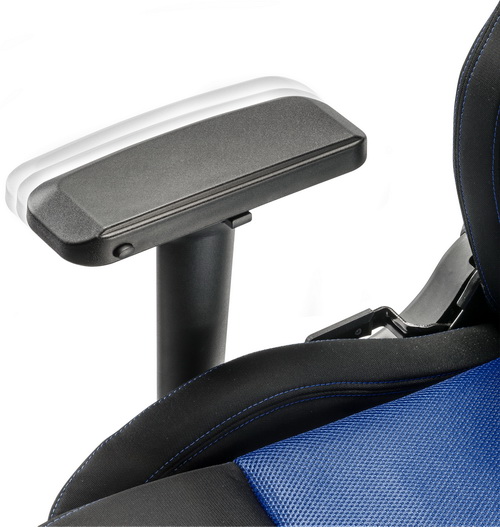 SPARCO Кресло игровое STINT, компьютерное, обивка ткань, черное c синим. SPARCO Кресло игровое STINT, компьютерное, обивка ткань, черное c синим.