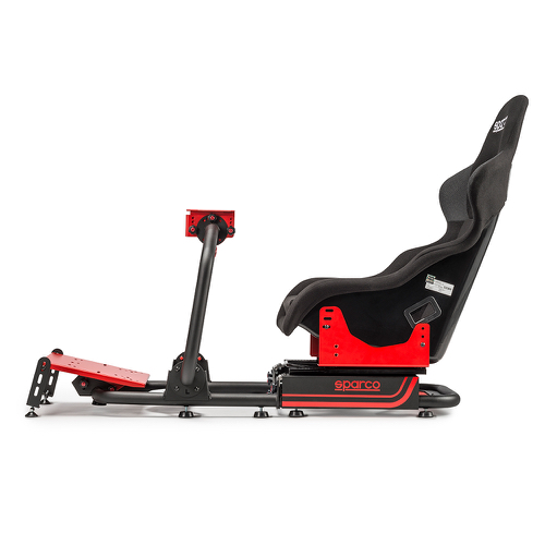 SPARCO Игровой симулятор (кресло+каркас) EVOLVE-PRO2000 с сиденьем PRO2000, красно-черный, комплект