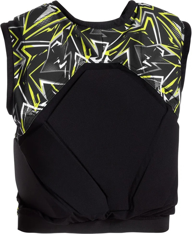 SPARCO SJ PRO K-3 Защитный жилет для картинга, груд.клетка 68-74 см, чёрно- жёлтый, размер 130