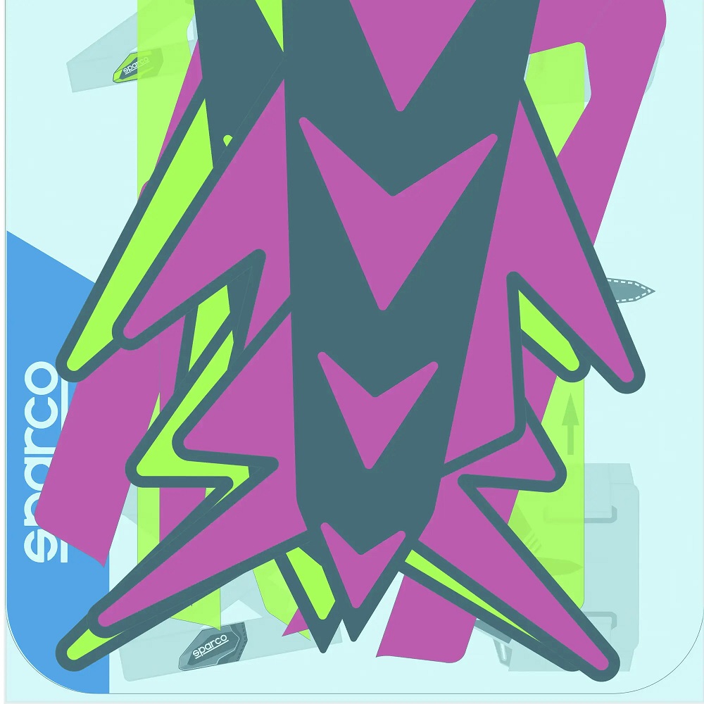 SPARCO PRO CARBON Защита ребер для картинга (8870-2018), рост 152 - 170 cm, размер L