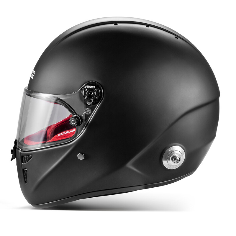 SPARCO STEALTH RF Шлем для автоспорта, (FIA 8859-2024), чёрный с красным, р-р ML (59) SPARCO STEALTH RF Шлем для автоспорта, (FIA 8859-2024), чёрный с красным, р-р ML (59)