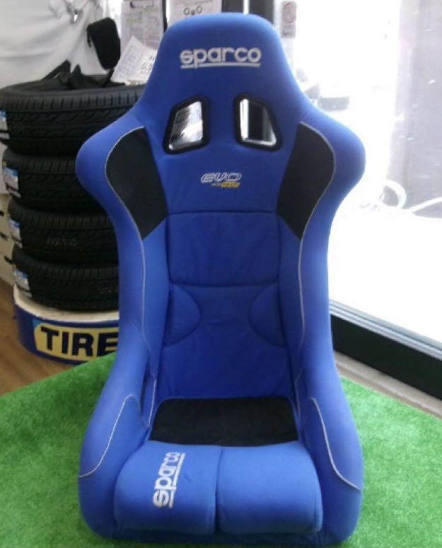 SPARCO EVO GRIP TECH Обшивка сидения, голубая