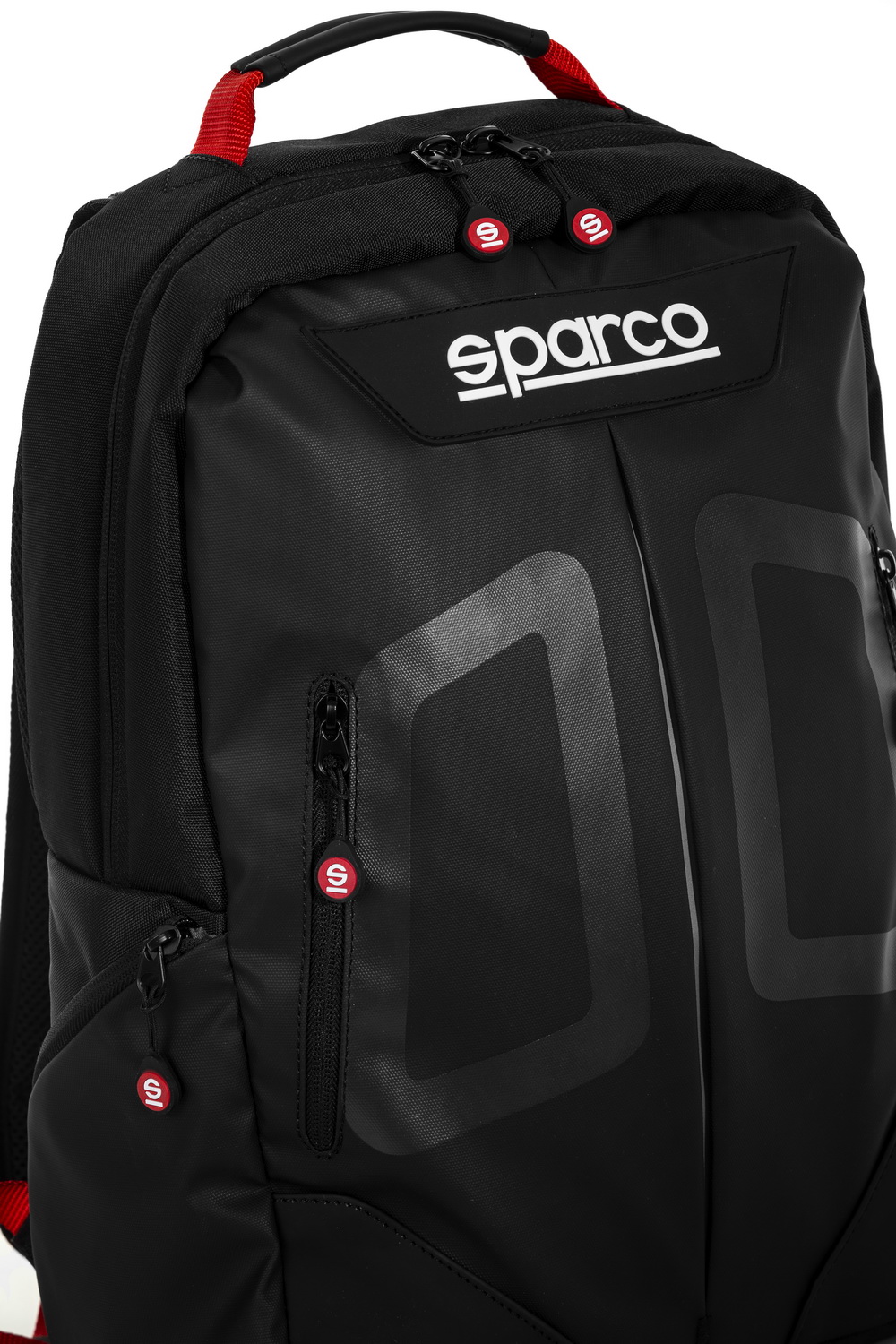 SPARCO STAGE Рюкзак, черный c красным.