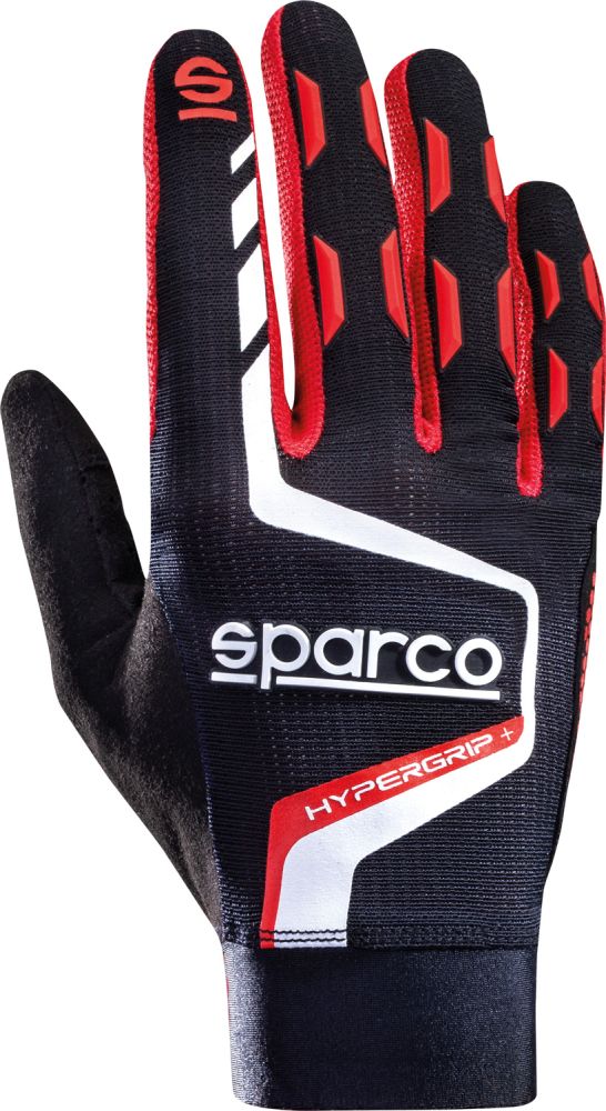 SPARCO HYPERGRIP+ Игровые перчатки, перфорированые, черные с красным, р-р. 11 (L) SPARCO HYPERGRIP+ Игровые перчатки, перфорированые, черные с красным, р-р. 11 (L)