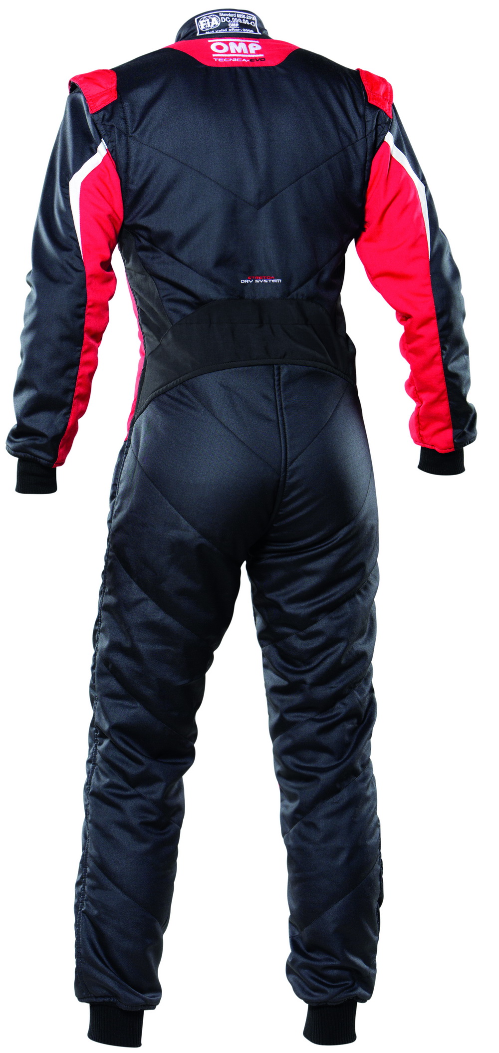 OMP TECNICA EVO Комбинезон для автоспорта, FIA 8856-2018, черно-красный, р-р 52 OMP TECNICA EVO Комбинезон для автоспорта, FIA 8856-2018, черно-красный, р-р 52